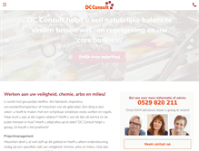 Tablet Screenshot of dcconsult.nl